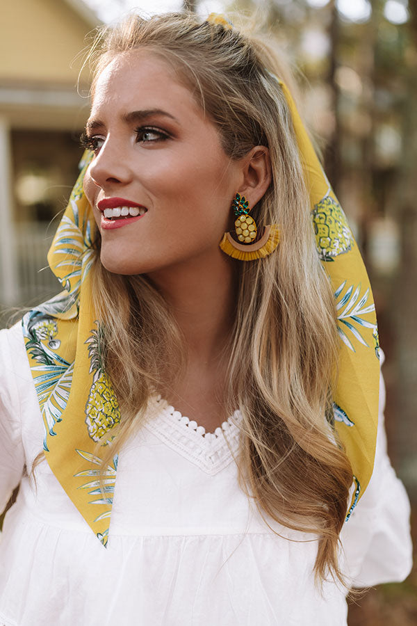 Sweet Pineapple Earrings