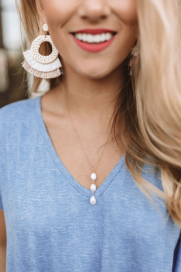 Love And Luxury Semi Precious Necklace