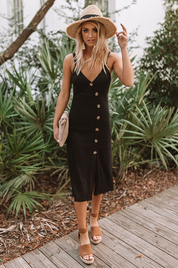 Long Beach Bombshell Midi Dress in Black Impressions Online Boutique Long Beach Bombshell Midi Dress in Black Impressions Online Boutique