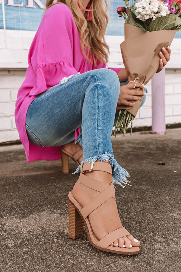 The Hayley Heel In Latte