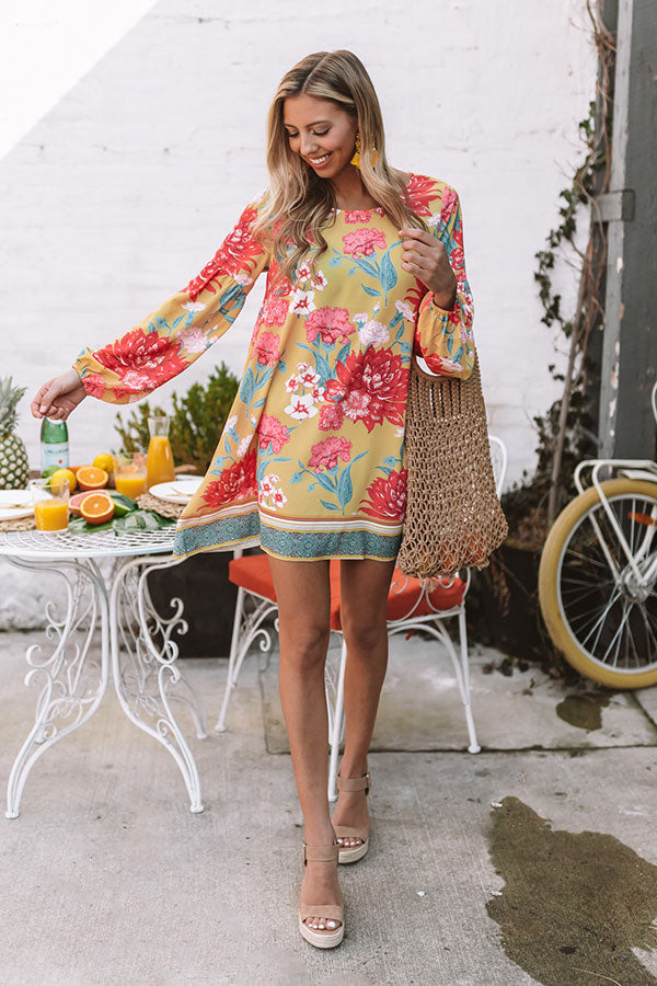 Baja Spritzer Shift Dress