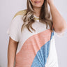 Rhyme And Reason Color Block Shift Top  Curves Image - 1