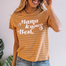 Mama Knows Best Stripe Tee Image - 1