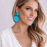 Gorgeous Forever Earrings In Ocean Blue Image - 1