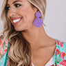 Gorgeous Forever Earrings In Lavender Image - 1