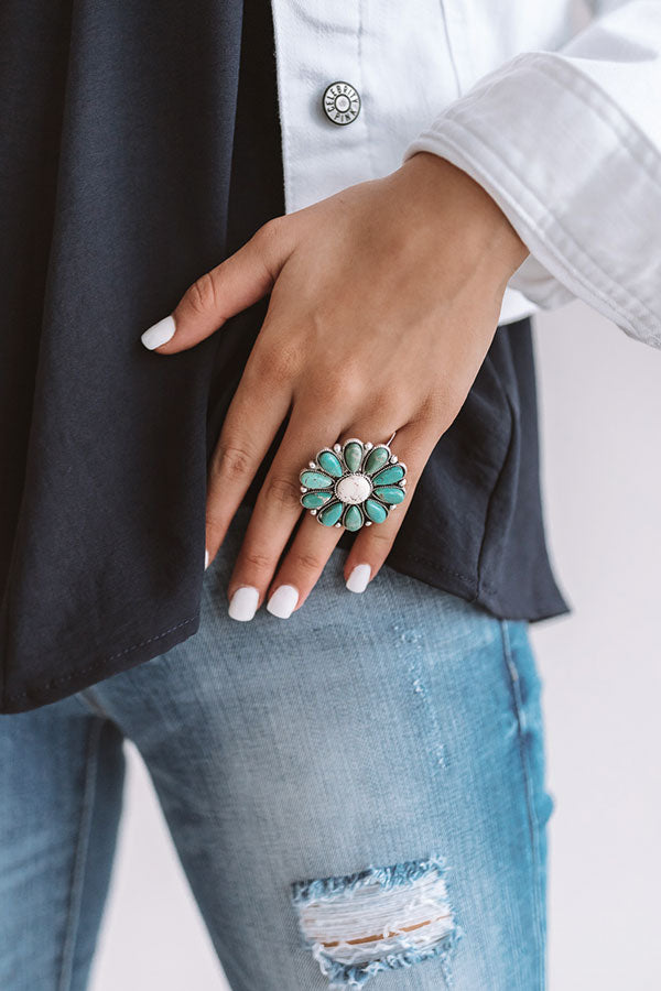 Tahiti Is Calling Turquoise Ring