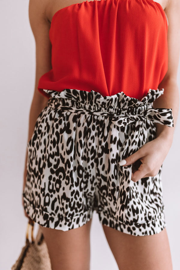 Milan Moment Leopard Shorts