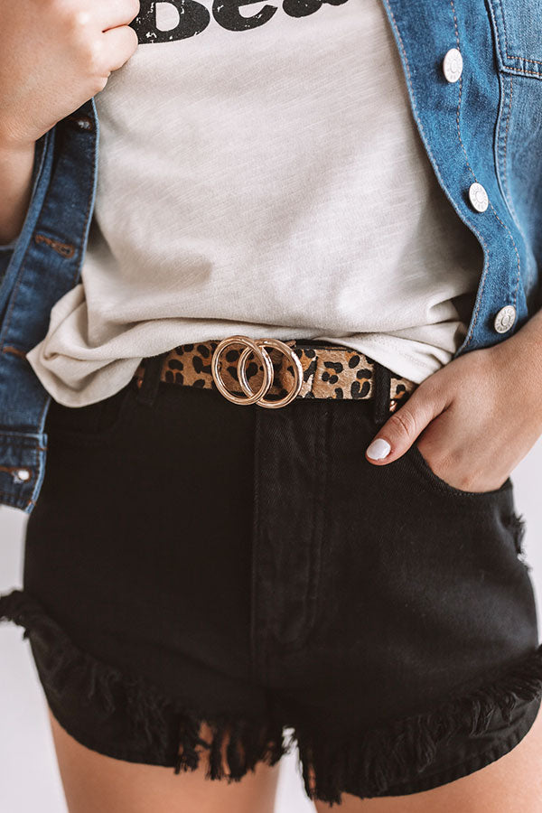 Gorgeous Forever Leopard Belt
