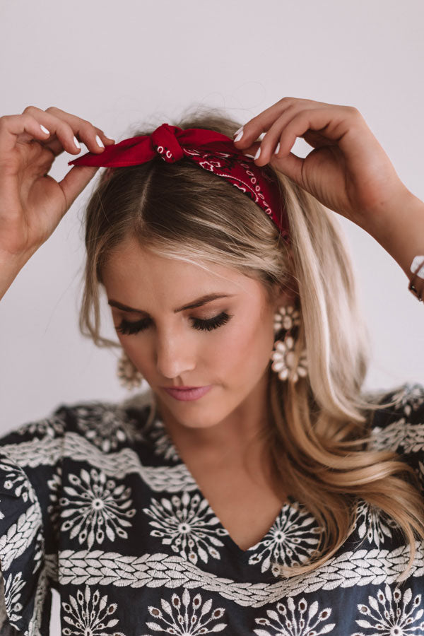 The Key West Paisley Bandanna