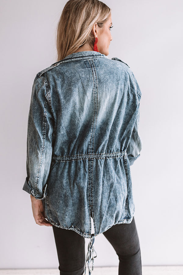 Summer weight denim on sale jacket