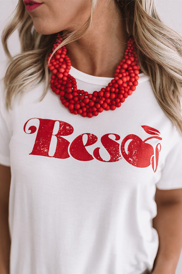 Beyond Happy Necklace In Red