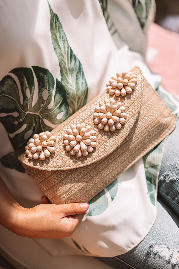 Cabo Cruise Clutch In Tan