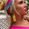 Color Me Lovely Tassel Earrings In Yellow Image - 1