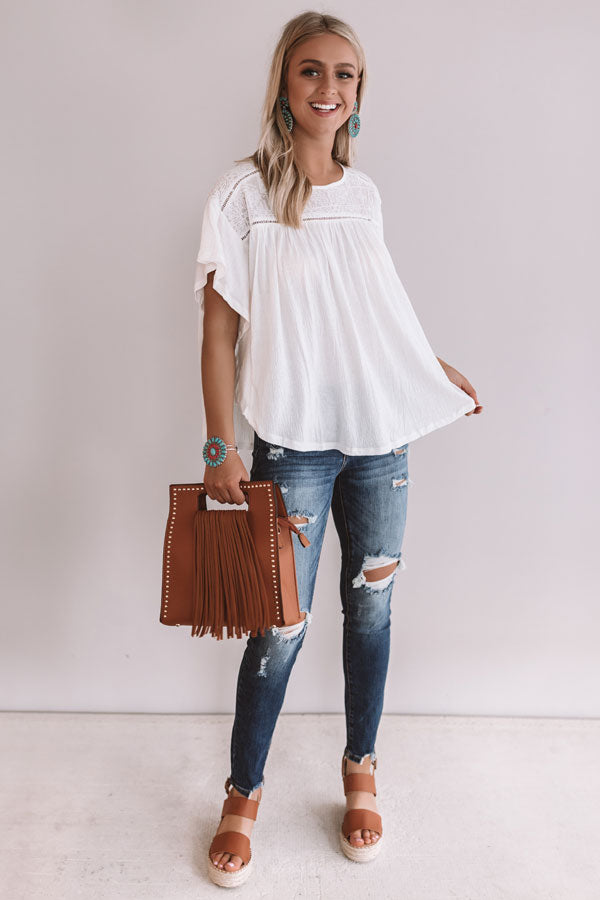 Park Place Shift Top