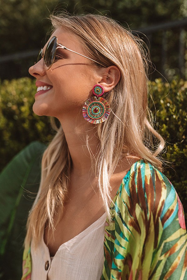 Backstage At Fashion Week Earrings In Multi Image - 1