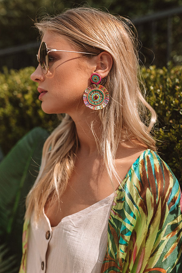 Backstage At Fashion Week Earrings In Multi Image - 2