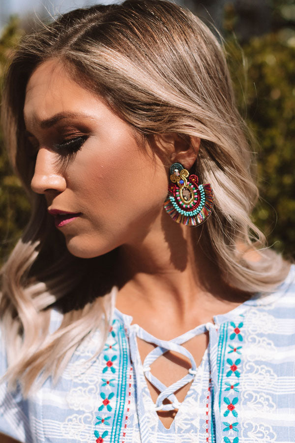 Met Gala Moment Earrings In Multi