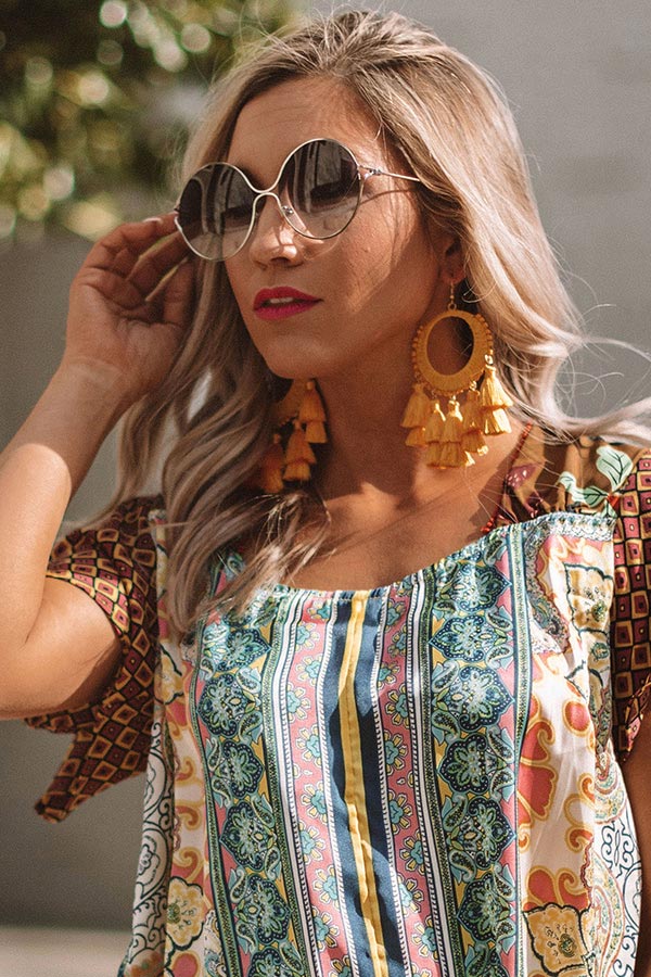 Glam Vibes Sunnies In Silver