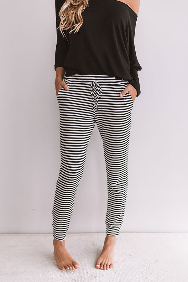 Stripe A Pose Joggers