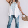 Resort Livin' Embroidered Tank Curves Image - 1