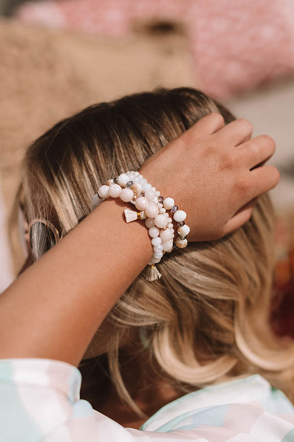 Make It A Marg Bracelet Set In Ivory