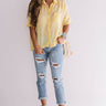 Backstage In Brooklyn Shift Top In Yellow Image - 1