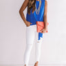 Road Trip To NYC Shift Top In Royal Blue Image - 1