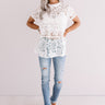 Wine And Dine Lace Top Image - 1