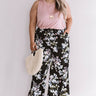 Passport To Paris Floral Pants Curves Image - 1