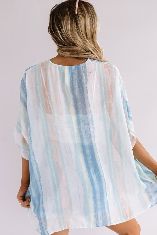 Call The Haute-Line Watercolor Tunic In Limpet Shell Image - 1