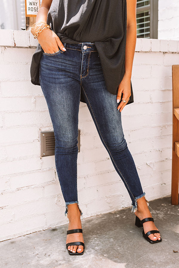 The Leigha Midrise Ankle Skinny