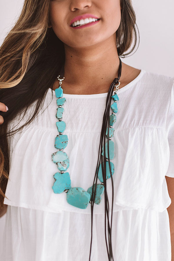 Malibu Mood Turquoise Necklace