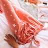 Starstruck Mineral Wash Jogger in Coral Image - 1