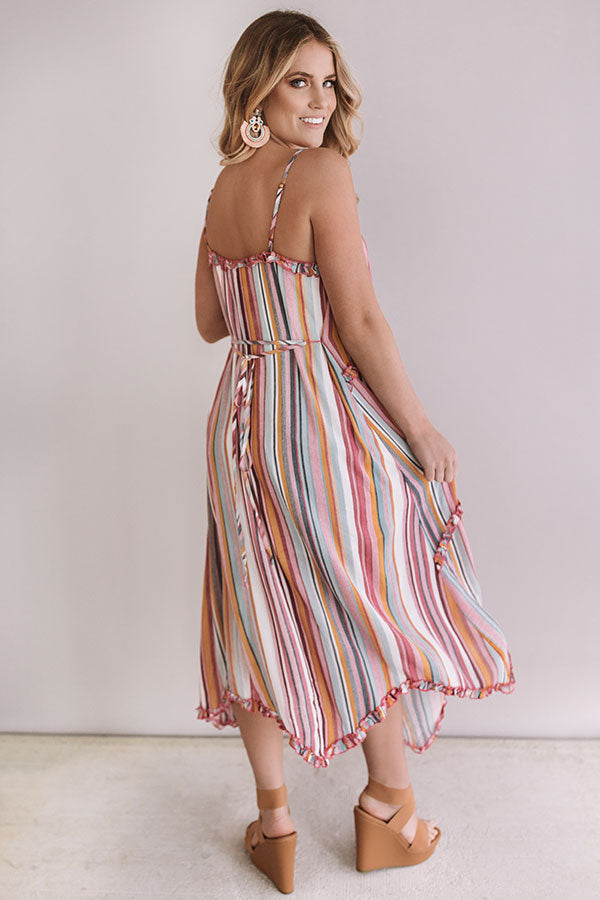 Adore You More Stripe Midi Image - 5
