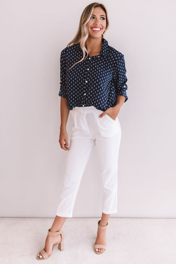 Suite Life Shift Top In Navy