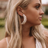 Flair For Fashion Earrings In Ivory Image - 1