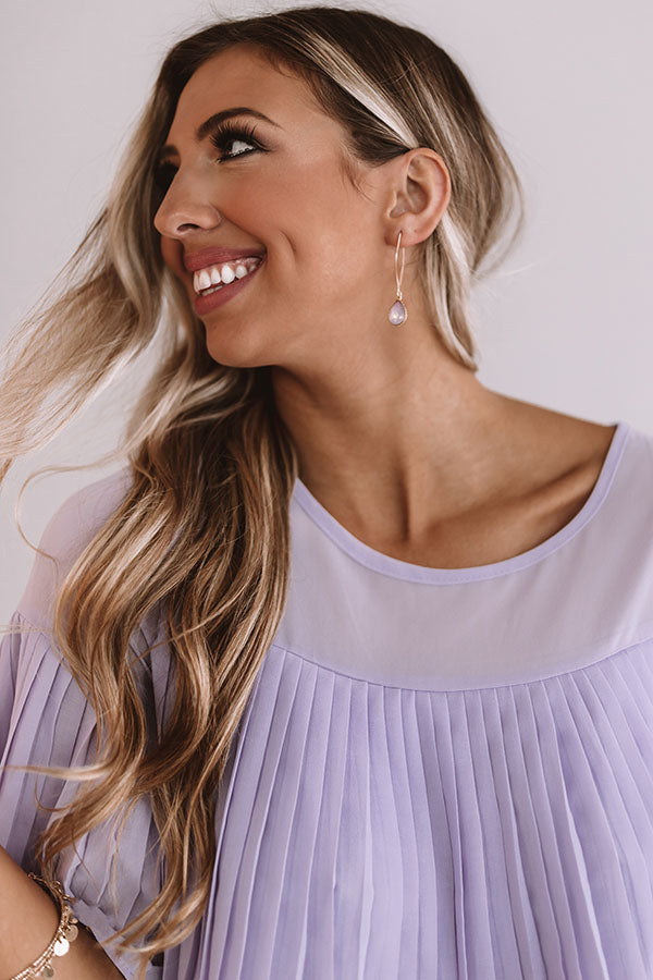 Meant To Impress Earrings In Pink
