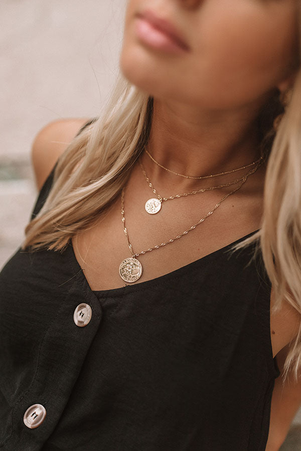 Your'e Golden Layered Necklace