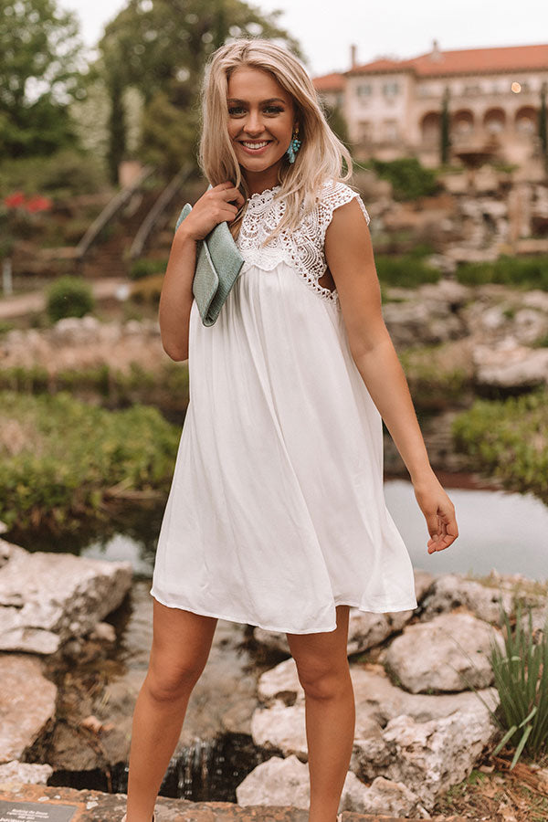 Moment By Moment Crochet Dress