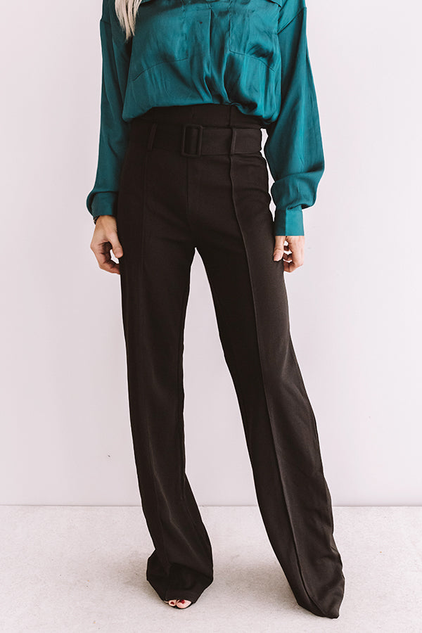 Grecian Getaway Trousers In Black
