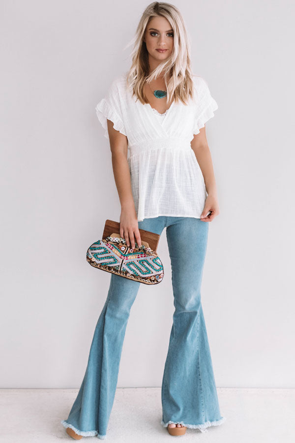 Sunset In Santorini Top