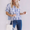 Passport to Paris Floral Shift Top Image - 1