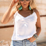 Addicted To You Shift Tank in White Image - 1