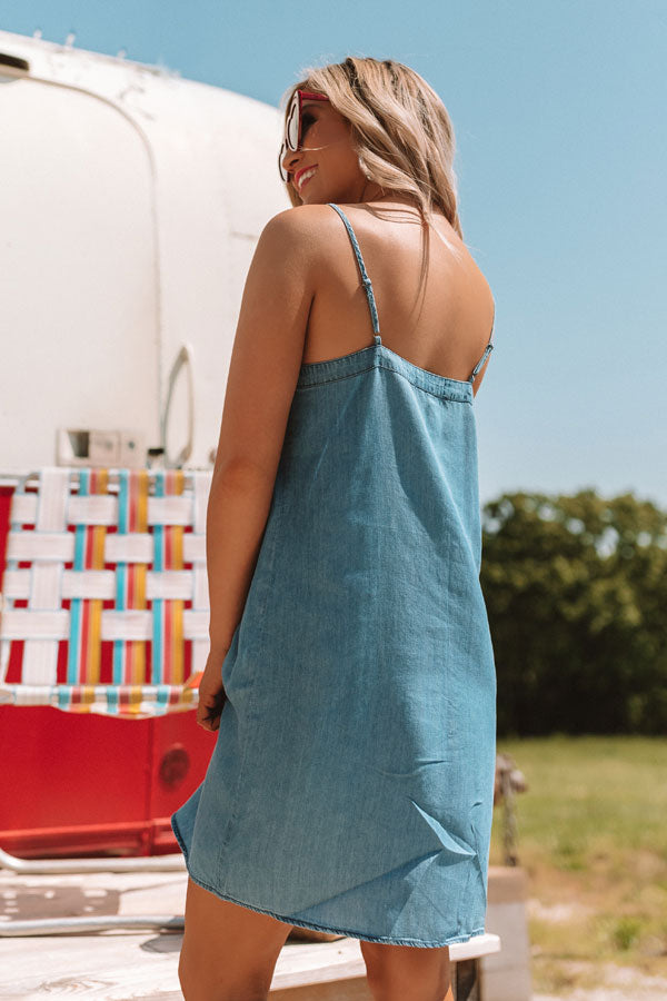 Ocean Front Views Chambray Dress Ocean Front Views Chambray Dress