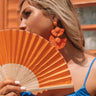 Made For Maui Earrings In Orange Image - 1