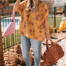 Made For Maui Floral Shift Top In Marigold  Curves Image - 1