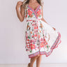 Paradise Luxe Floral Dress In Ivory Image - 1
