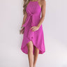 Gorgeous Girl Front Tie Midi In Orchid Image - 1