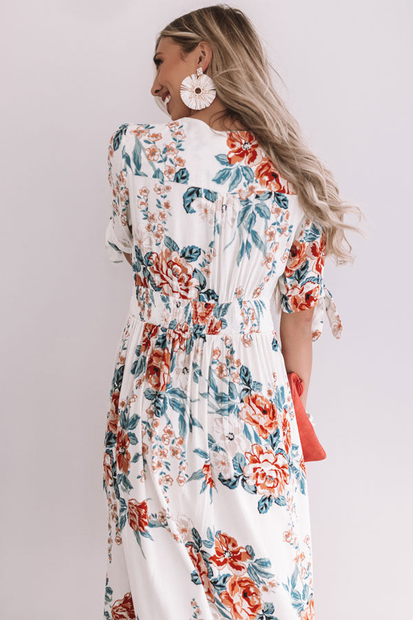 Riviera Romance Midi Dress In Ivory Impressions Online Boutique Riviera Romance Midi Dress In Ivory Impressions Online Boutique