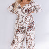 Gifted And Gorgeous Floral Jumpsuit Curves Image - 1